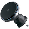 Suport Proove with Wireless Charging Magic Circle Pro (WHMP15010001), MagSafe, for Air Vent, 360, Qi2 15W, LED, Negru
