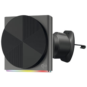 Suport Proove with Wireless Charging Neostorm (WHNS15002003), for Air Vent, Magnetic, Qi2, 15W, RGB, Aluminum, Gri