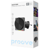 Suport Proove with Wireless Charging Neostorm (WHNS15002003), for Air Vent, Magnetic, Qi2, 15W, RGB, Aluminum, Gri