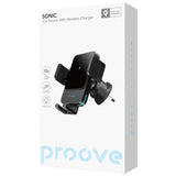 Suport Proove with Wireless Charging Sonic (WHSN15002001), for Air Vent, Secure Attachment, 15W, LED, Universal, Gri