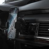 Suport Proove with Wireless Charging Triple Clamp (WHTC15010001), for Air Vent, Automatic Arms, 15W, 4.0"-6.9", Negru
