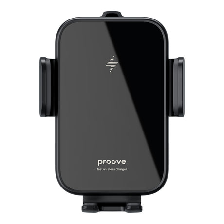 Suport Proove with Wireless Charging Triple Clamp (WHTC15010001), for Air Vent, Automatic Arms, 15W, 4.0"-6.9", Negru