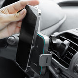 Suport Proove with Wireless Charging Triple Clamp Pro (WHTP15010004), 2in1 Mount, Automatic, LED, Qi2 15W, Metal Grey