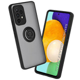 Husa de protectie Techsuit Glinth compatibil cu Samsung Galaxy A52 4G / A52 5G / A52s 5G, Negru