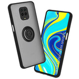 Husa de protectie Techsuit Glinth compatibil cu Xiaomi Redmi Note 9S / Note 9 Pro / Note 9 Pro Max, Negru