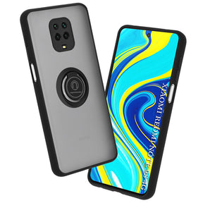 Husa de protectie Techsuit Glinth compatibil cu Xiaomi Redmi Note 9S / Note 9 Pro / Note 9 Pro Max, Negru