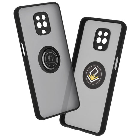 Husa de protectie Techsuit Glinth compatibil cu Xiaomi Redmi Note 9S / Note 9 Pro / Note 9 Pro Max, Negru