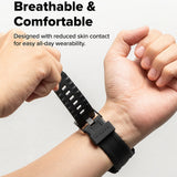 Accesoriu smartwatch Ringke Rugged Gear compatibil cu Samsung Galaxy Watch8 Classic, Negru