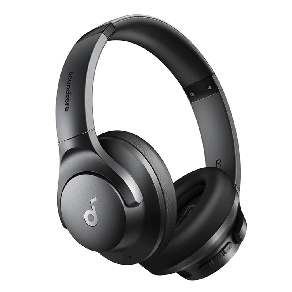 Casti Anker Wireless Life Q20i (A3004G11), Bluetooth, Hybrid Active Noise Cancelling, Dual-Connections, Negru