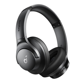 Casti Anker Wireless Life Q20i (A3004G11), Bluetooth, Hybrid Active Noise Cancelling, Dual-Connections, Negru