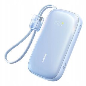 Baterie externa Baseus EnerFill FC21 Qpow 3 Ultra (E0027M03), with Detachable Cable, 20000mAh, 22.5W, USB, USB-C, Galaxy Blue