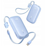 Baterie externa Baseus EnerFill FC21 Qpow 3 Ultra (E0027L03), with Detachable Cable, 10000mAh, 22.5W, USB, USB-C, Galaxy Blue