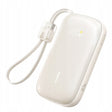 Baterie externa Baseus EnerFill FC21 Qpow 3 Ultra (E0027L01), Detachable Cable, 10000mAh, 22.5W, USB, USB-C, Natural Titanum