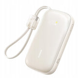 Baterie externa Baseus EnerFill FC21 Qpow 3 Ultra (E0027L01), Detachable Cable, 10000mAh, 22.5W, USB, USB-C, Natural Titanum