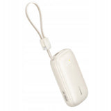 Baterie externa Baseus EnerFill FC21 Qpow 3 Ultra (E0027L01), Detachable Cable, 10000mAh, 22.5W, USB, USB-C, Natural Titanum