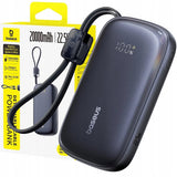 Baterie externa Baseus EnerFill FC21 Qpow 3 Ultra (E0027L00), with Detachable Cable, 10000mAh, 22.5W, USB, USB-C, Negru Cosmic