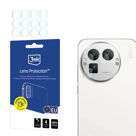 Folie de protectie 3mk Lens Protection (set de 4) compatibil cu Realme GT 8 Pro, Transparent