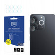 Folie de protectie 3mk Lens Protection (set de 4) compatibil cu Realme Note 70T, Transparent