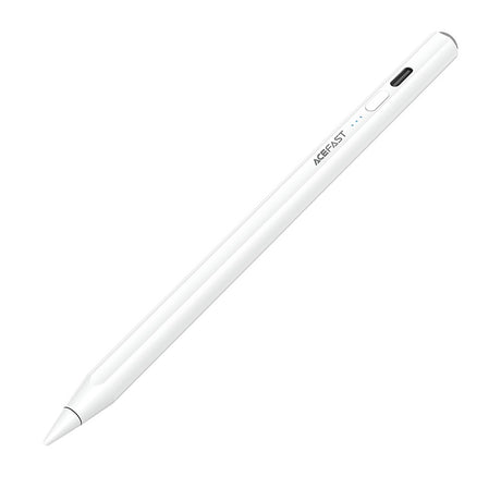 Stylus Acefast Stylus Pen (V2), for iPad, Auto Sleep Function, LED Indicator, Alb