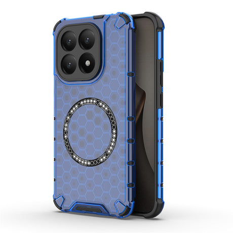 Husa de protectie Techsuit HoneyComb Shield MagSafe compatibil cu Xiaomi 15T, Albastru