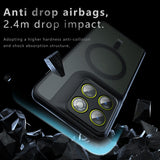 Husa de protectie Techsuit PureFrost MagSafe compatibil cu Motorola Edge 70, Negru Mat