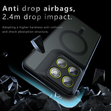 Husa de protectie Techsuit PureFrost MagSafe compatibil cu Motorola Edge 70, Negru Mat