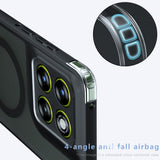 Husa de protectie Techsuit PureFrost MagSafe compatibil cu Motorola Moto G57 Power / G67 Power, Negru Mat