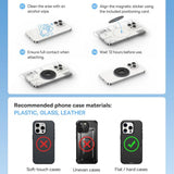Suport Baseus Bike Phone PrimeTrip VB1 (C0013D00), Magnetic, Aluminium Alloy, Negru
