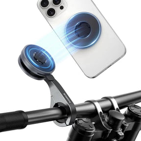 Suport Baseus Bike Phone PrimeTrip VB1 (C0013D00), Magnetic, Aluminium Alloy, Negru