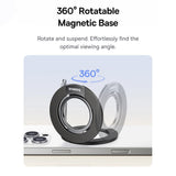 Suport Baseus MagPro 3 (Z0004800), Magnetic, Dual-Ring, Negru Cosmic