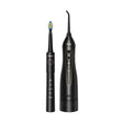 Bitvae Electric Toothbrush (E11) + Water Flosser (F5020E), Ultrasonic, 2x4 Heads, 5 Brush Modes, 3 Irrigate Modes, Negru