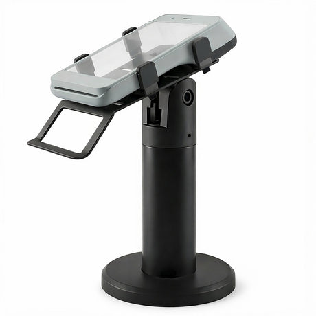 Suport Techsuit POS Stand PayNest (POS1), 270° Horizontal Rotation, Tilt up to 30°, Hold Steadily, 3M Adhesive, Negru