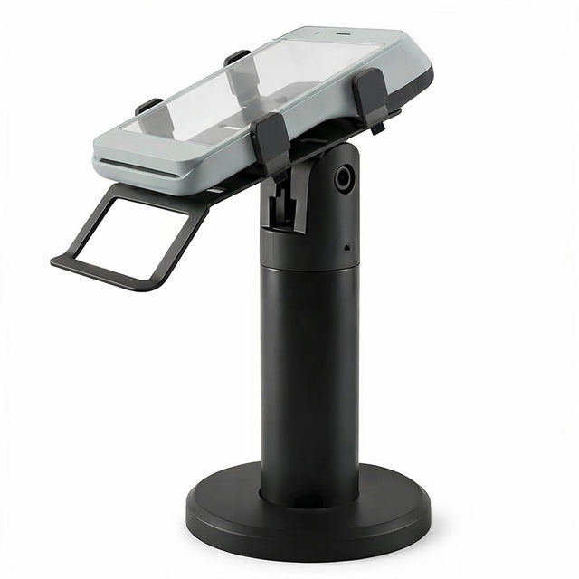Suport Techsuit POS Stand PayNest (POS1), 270° Horizontal Rotation, Tilt up to 30°, Hold Steadily, 3M Adhesive, Negru