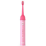Bitvae Electric Toothbrush (BVK7S), Sonic, for Kids, 3 Smart Modes, with App, 3 Tips Set, Pressure Sensor, IPX7, Roz