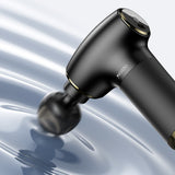 Yesido Mini Portable Massager Gun (MG02), Type-C, 4 Speed Level, 3200RPM, 1500mAh, 10W, Negru