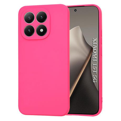 Husa de protectie Techsuit SoftFlex compatibil cu Xiaomi 15T, Roz Intens