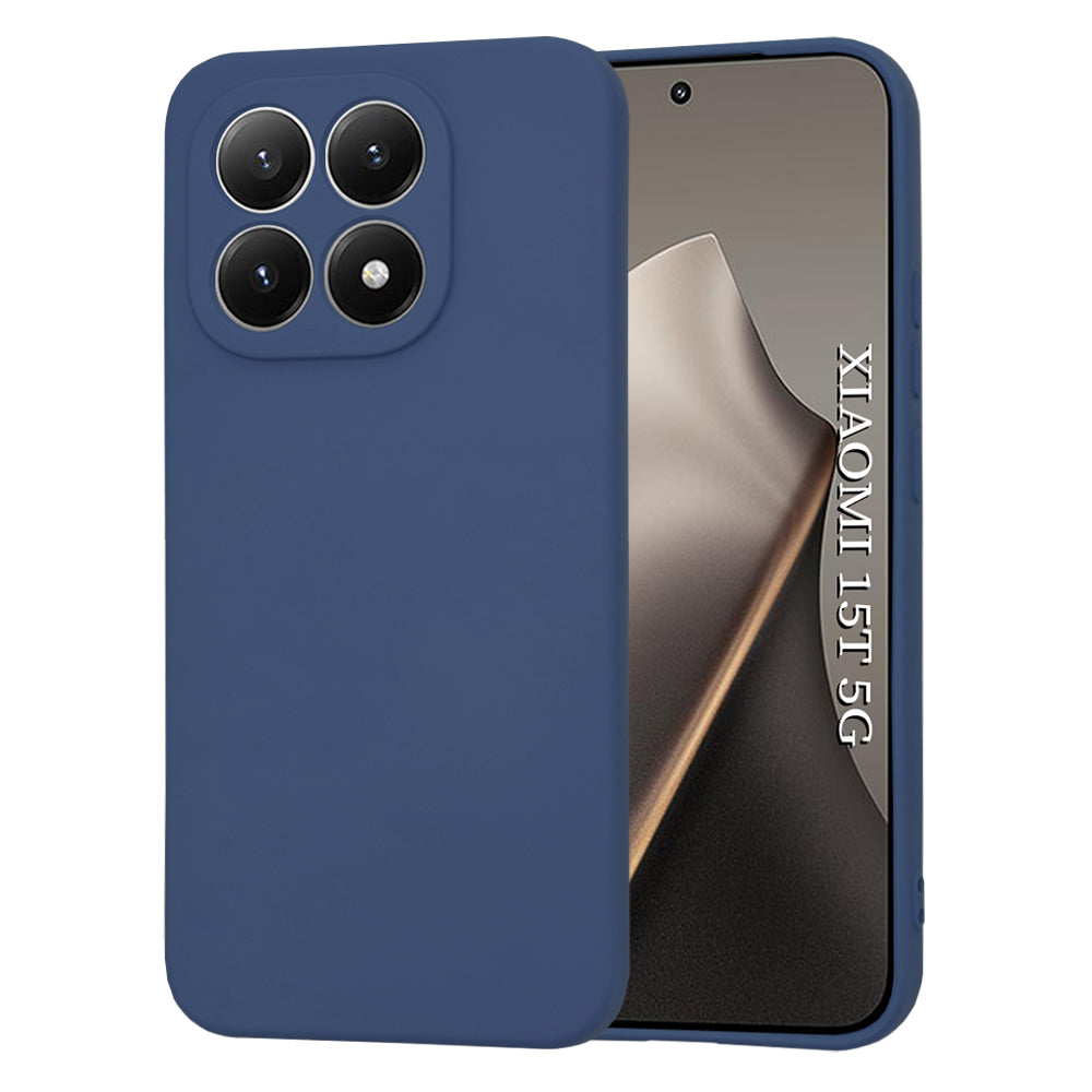 Husa de protectie Techsuit SoftFlex compatibil cu Xiaomi 15T, Bleumarin