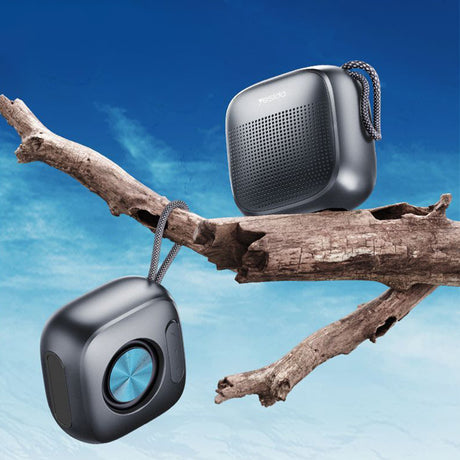 Casti Yesido Wireless Speaker (YSW24), Bluetooth 5.3, Mini Design, Waterproof, Lanyard, TF, AUX, Type-C, 1000mAh, Negru