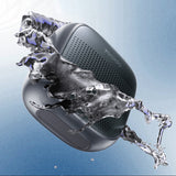 Casti Yesido Wireless Speaker (YSW24), Bluetooth 5.3, Mini Design, Waterproof, Lanyard, TF, AUX, Type-C, 1000mAh, Negru