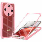 Folie de protectie Techsuit ColorVerse 360 Series + compatibil cu Honor Magic8 Lite, Roz