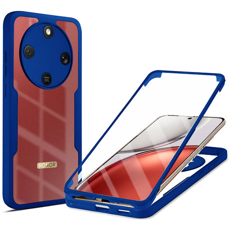 Folie de protectie Techsuit ColorVerse 360 Series + compatibil cu Honor Magic8 Lite, Albastru