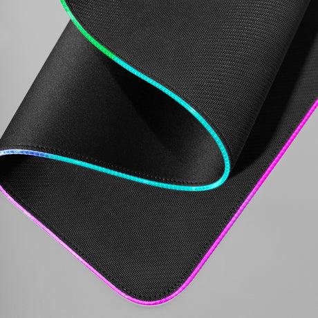 Tastatura/Mouse Proove Mouse Pad Offland (MPOF00022401), for Gaming, USB to USB-C, RGB-backlit, Slim, Flexible, 800x300x4mm, 1.8m, Negru