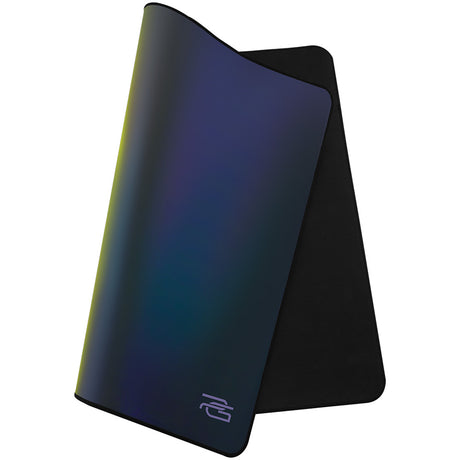 Tastatura/Mouse Proove Mouse Pad Radiance (MPRD00200014), for Gaming, Glowing Effect, Natural Rubber Base, Polyester, 450х400х3mm, Aurora