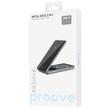 Incarcator Proove Wireless Charging Station Metal Edge (WSME15010003), MagSafe, for iPhone, AirPods, iWatch, Foldable, 15W, Gri