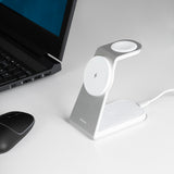 Incarcator Proove Wireless Charging Station Omni Power (WSOP15020003), MagSafe, 3in1, for iPhone, AirPods, Apple Watch, 15W, Gri