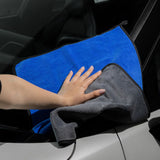 Gadget Proove Car Washing Towel Carshine (AACR40000003), High-Quality Microfiber, for Detailing, 40x60cm, Albastru