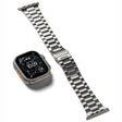 Accesoriu smartwatch Ringke Metal One Air compatibil cu Apple Watch 4 / 5 / 6 / 7 / 8 / 9 / 10 / SE / SE 2 / Ultra / Ultra 2 (44/45/46/49mm), Argintiu