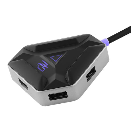 Hub/Dock Proove Docking Station Gaming Spectre 5in1 (HBPG10221205), Type-C to 2x USB 3.0, Type-C, HDMI, PD100W, Gri Inchis