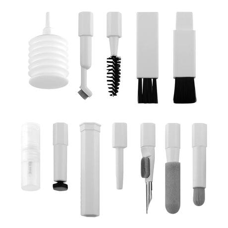 Componenta Proove Multifunctional Cleaning Set Mr. Cleaner (MCS00002002), 20in1, for Laptop, Phone, Keyboard with Microfiber, Alb