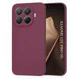 Husa de protectie Techsuit SoftFlex compatibil cu Xiaomi 15T Pro, Plum Red